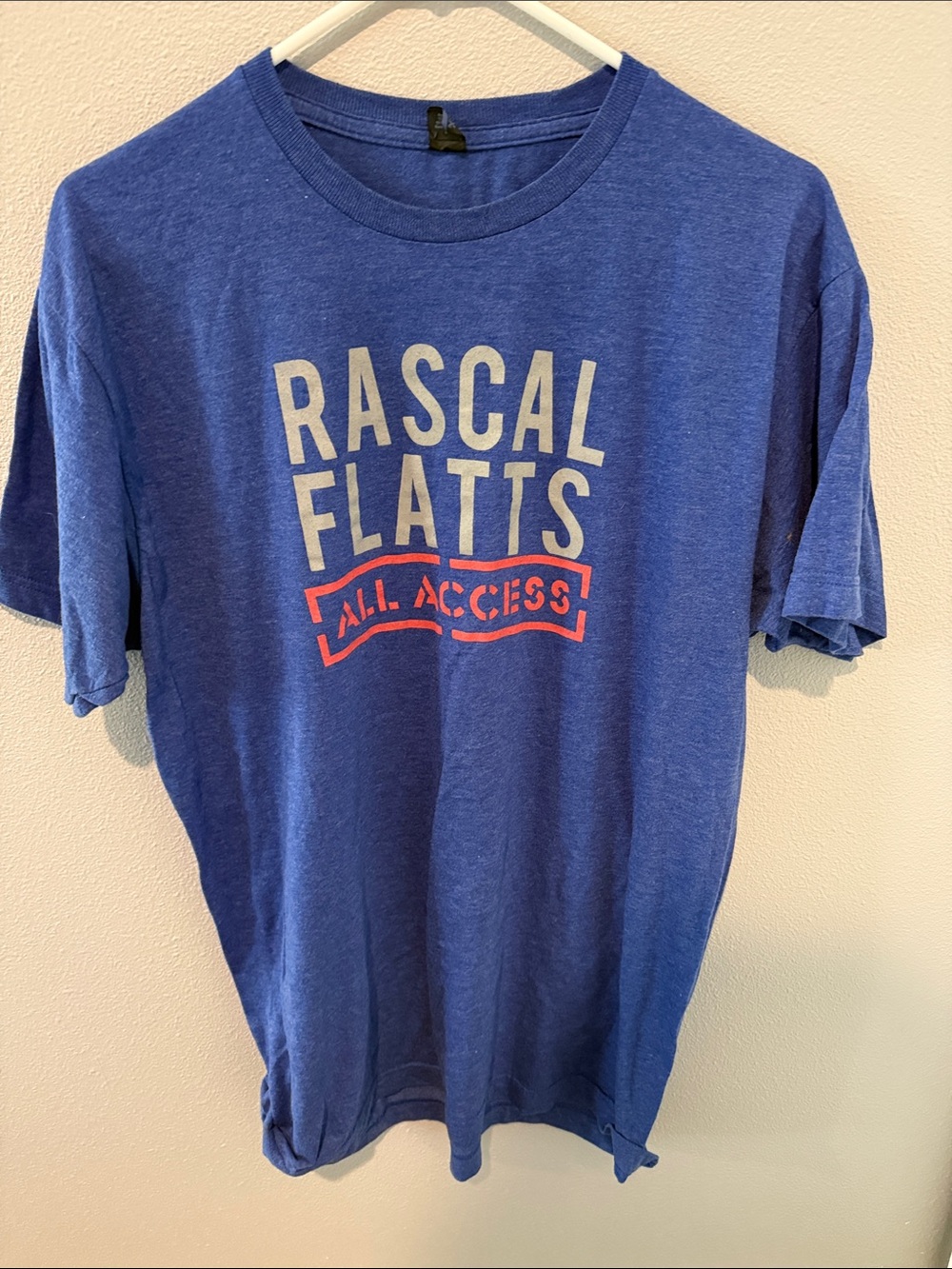 Rascal Flatts All Access Blue Graphic Tee
